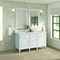 James Martin Vanities 60'' Double Vanity, Bright White w/ 3 CM Lime Delight Quartz Top 424-V60D-BW-3LDL - alternate 3